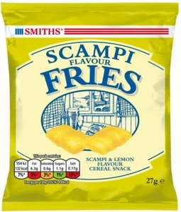 Smiths Scampi Fries x 24 Packets on Hanging Card - Picture 1 of 1