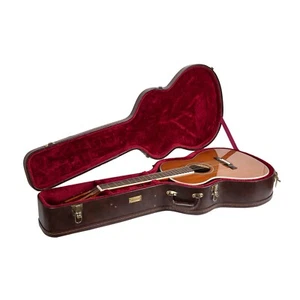 Crossrock Wood Case-Fits 12-Frets 000/OM Classical Nylon String Acoustic Guitars - Picture 1 of 6