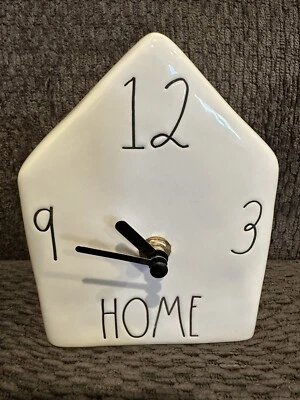 Rae Dunn HOME Clock House Shape - Image 1 of 4