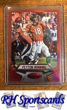2016 Panini Certified #42 Peyton Manning  Mirror Red #71/99 - Denver Broncos