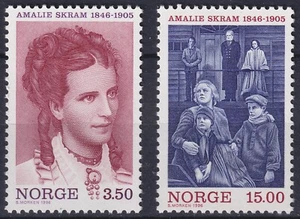 NORWAY . 1996 Amalie Skram (1139-40) . Mint Never Hinged - Picture 1 of 1