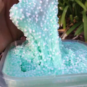 60ml Blau Schneeflocke Fluffy Floam Slime Schlamm Schleim Stressabbau Spielzeuge - Bild 1 von 9