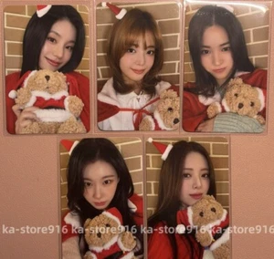 Tarjeta fotográfica ITZY 5 piezas DORADA Makestar Early Special Holiday Meet&Call Event Benefit - Imagen 1 de 2