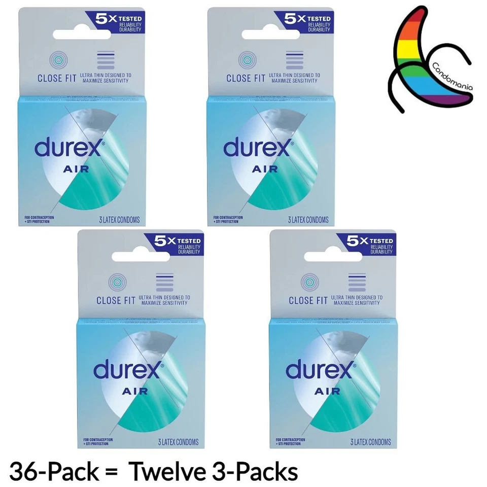 Durex Air "Close Fit" Small Size Condoms (36-Pack) - Image 1 of 1