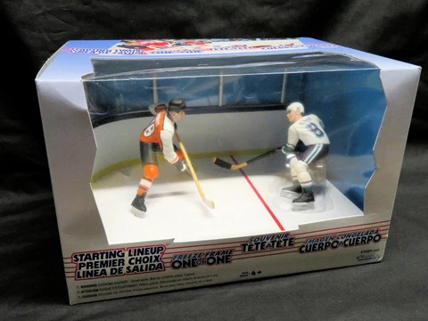 1997 NHL Starting Lineup Freeze Frame One-On-One: Paul Kariya & Eric Lindros Cover