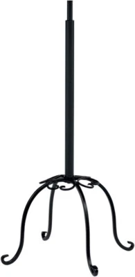 Costurera base con forma de modista de metal negro 59" de alto boutique Foto 1 de 3