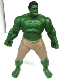 Marvel HULK SMASH sprechende Actionfigur 2012 10 Zoll - Bild 1 von 4