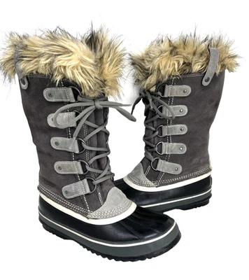 Botas de invierno impermeables aisladas Sorel-Joan of Arctic para mujer 7 EE. UU. NL1540-051 Foto 1 de 4