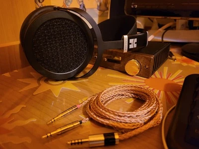 HIFIMAN SUNDARA ROSETECHNICS RT5000 LHY ALIMENTATORE LINEARE E CAVI RAME ARGENTO - Immagine 1 di 4