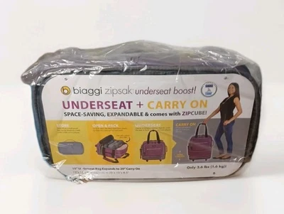 Bolsa extensible Biaggi Zipsak Boost plegable con ruedas debajo del asiento Foto 1 de 4