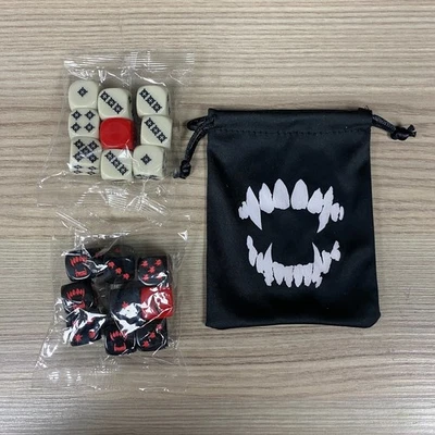 KICKSTARTER EXCLUSIVE DICE SET AND POUCH THE ORDER OF VAMPIRE HUNTERS HORROR - Image 1 of 2