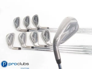 NEW Left Handed Cobra DARKSPEED 5-PW,GW,SW IRON SET - DG Stiff Flex Steel 422735 - Picture 1 of 6