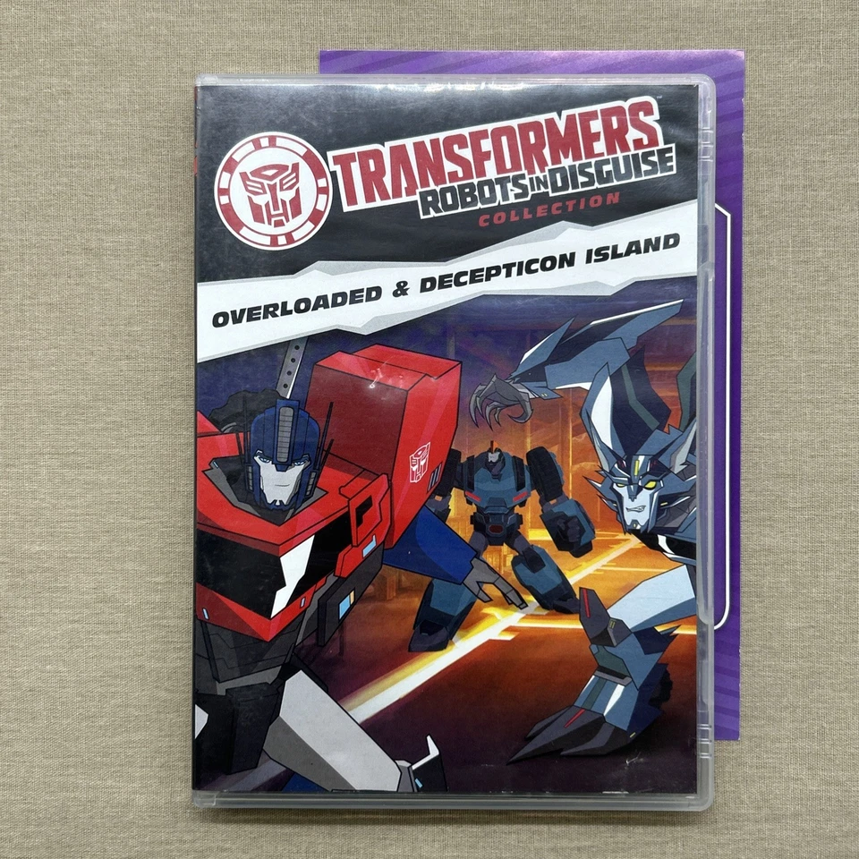 Transformers Robots In Disguise: Overloaded & Deception Island (DVD 2007) 2-Eps - Image 1 of 4
