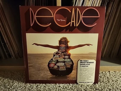 Neil Young Decade 1ST 1977 Vinyl 3RS 2257 Original 3x LP EX Rock World Country - Image 1 of 4