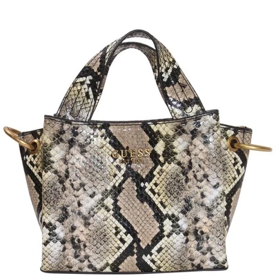 Bolso de mano Guess Zed para mujer pitón natural mini novia Foto 1 de 4