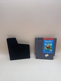 Fisher-Price Firehouse Rescue (Nintendo, NES) Authentic Tested