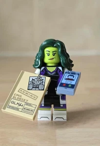 Lego Marvel Minifigures She-Hulk Minifigure - Picture 1 of 2