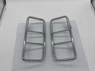 Hummer H2 SUV 2003-2009 luz trasera parrilla cromada cepillo protector par usado OEM Foto 1 de 4