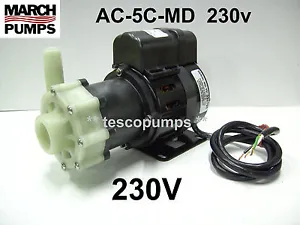 March pump AC-5C-MD 230v 50/60 hz 0150-0136-0100 PMA1000C - Picture 1 of 7