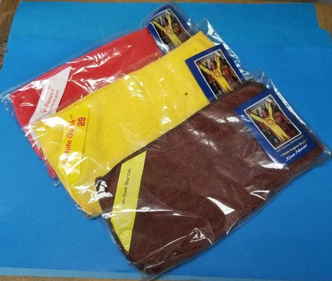 NOS COLLECTIBLE SHELL KEVIN HARVICK SHOP CLOTHS INCLUDES 3 SHOP TOWELS Cover