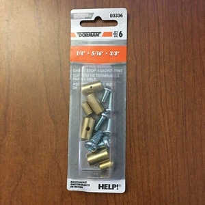 03336 Dorman Cable Stop Assortment 6 pcs - Picture 1 of 6