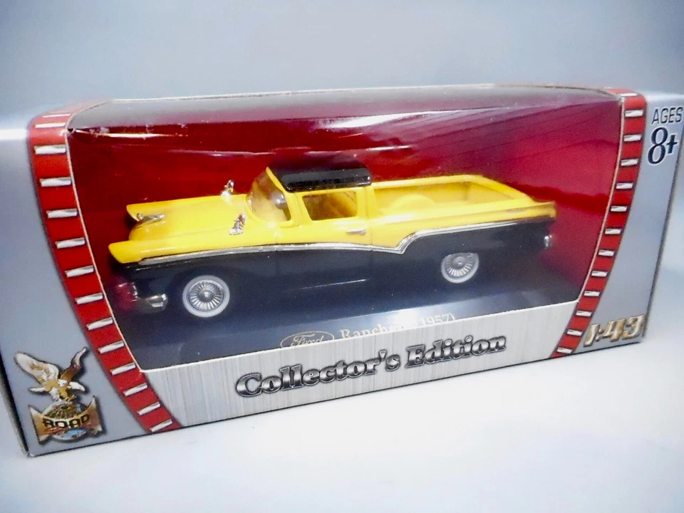 Yat Ming Road Signature 1957 Ford Ranchero  1:43 Diecast Collector’s Edition - Image 1 of 2