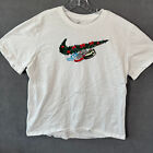 Nike Holiday T-shirt à manches courtes adulte XL guirlande blanche homme
