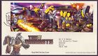 2022 Transformers MS - The Dinobots Royal Mail first day cover with insert.