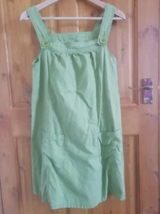 Dorothy Perkins Dress 8 Lime Green (pic 5) Linen Cotton Good Preowned Condition - Picture 1 of 8