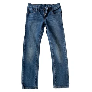 Levi’s 510 Boys Blue Denim Skinny Jeans Size 8 Reg - Picture 1 of 6