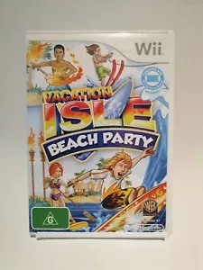 Vacation Isle Beach Party For Nintendo Wii VGC PAL - Aussie Seller - Picture 1 of 3