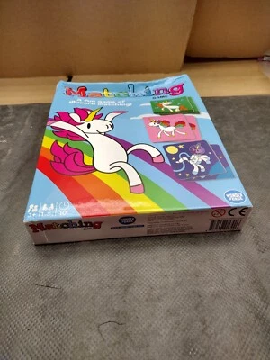 Memory Matching Board Game For Boys & Girls Age 3+ Fun & Fast Unicorn damage box - Image 1 of 3