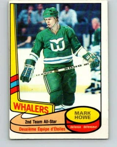 1980-81 O-Pee-Chee #91 Mark Howe AS Hartford Whalers V37929 - Picture 1 of 2