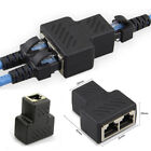Cat6 Network Lan Adapter Ethernet 1 To 2 Ways Rj45 Splitter Extender Plug