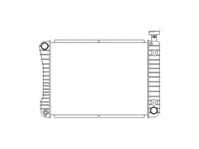 For 1988 Chevrolet V20 Suburban Radiator 32721JCFX - Image 1 of 2