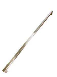 27” Modern Brushed Nickel Square Cabinet Handle Pulls Bar Door Drawer W/Hardware - Picture 1 of 11