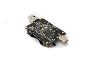 CFexpress Adapter Socket To USB 3.1 Plug & 3.0 Plug With Switch Cable - Picture 1 of 9