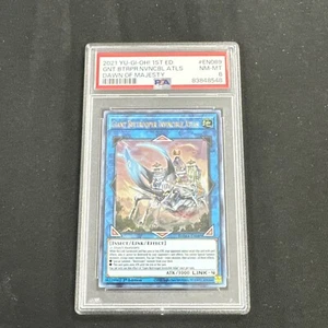 2021 Yugioh 1st Edition Giant Beetrooper Invincible Atlas EN089 PSA 8 - Picture 1 of 2