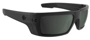 Occhiali da sole Spy Optic REBAR SE ANSI Z87.2+ - NERO OPACO / GRIGIO FELICE VERDE NUOVI - Foto 1 di 5