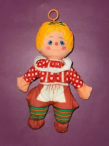 VTG. 1960’S FUN WORLD FLOP TOP MOPPET RAGGEDY ANN BAG OF BEANS DOLL - Picture 1 of 11