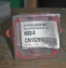 Wheelock Inc. Waterproof Back Box Red WBB-R CN102959