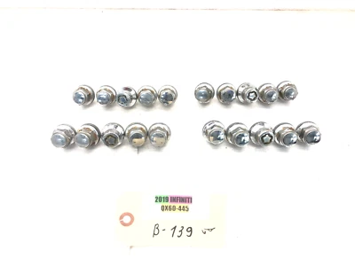 2013-2020 INFINITI QX60 J35 WHEEL RIM LUG NUT SET X20 OEM - Image 1 of 4