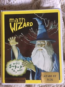 MATH WIZARD by Unicorn for Atari ST/Mega/TT NEW disk - Picture 1 of 9