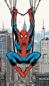 The Amazing Spiderman Comic Kunst Hommage Kunstdruck 11 Zoll x 17 Zoll Glanz 11 Mil - Bild 1 von 2