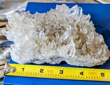 Lot Of 2 Huge Large Big Clear Arkansas Quartz Crystal Clusters Museum Grade