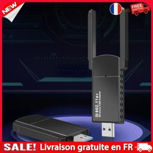 Adaptateur WiFi USB WiFi6 USB 3.0, carte réseau sans fil 2.4G/5GHz, 1800Mbps pou - Photo 1/12