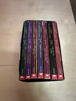 The Chronicles of Narnia: BOX SET Complete #1-7 C.S. LEWIS PAPERBACKS scholastic - Image 1 of 2