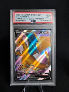 Charizard V SWSH050 SWSH: Sword & Shield Promo Cards PSA 9 - Picture 1 of 2