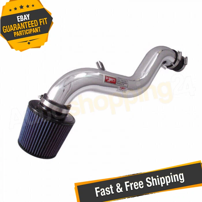 Injen IS1400P IS entrada de ar ram curta polida para 90-93 Acura Integra 1.8L L4 - Imagem 1 de 4