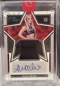 2024 Three Count WWE Alexa Bliss Superstar Swatches Autograph 50/99 Patch Auto - Bild 1 von 2